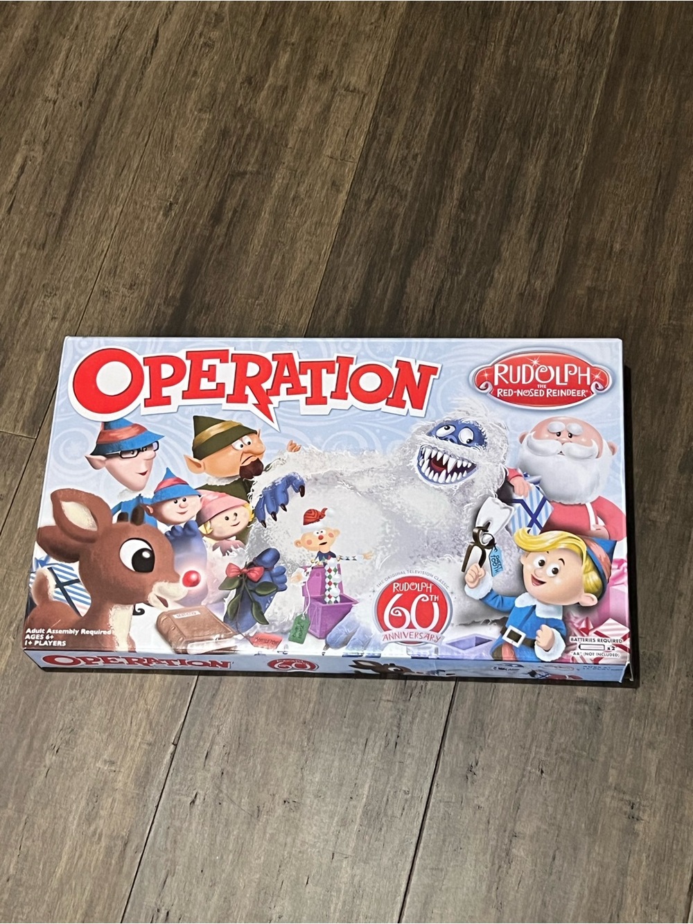 Rudolph Red nose Reindeer OPERATION Christmas game perfect for Elf on the Shelf!